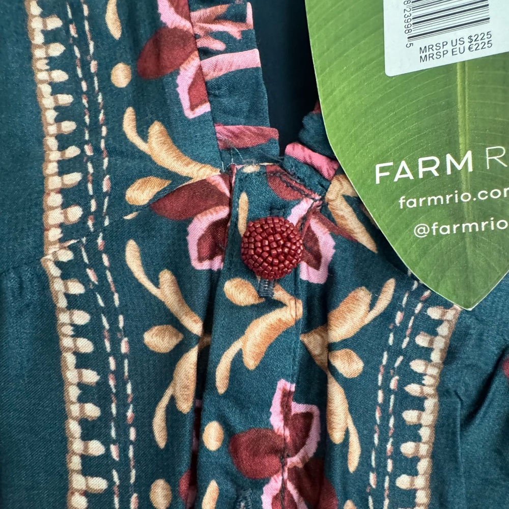FARM rio mini dress size S - Picture 6 of 8